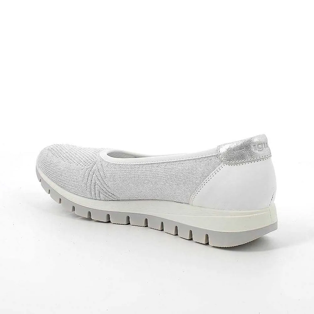 Sneakers|Igi&Co Ballerine Da Donna Bianco-Argento