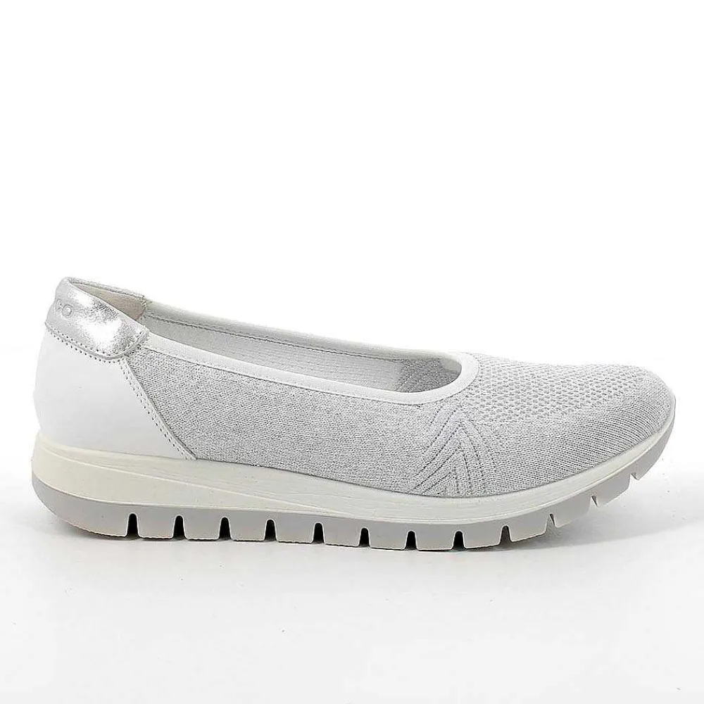 Sneakers|Igi&Co Ballerine Da Donna Bianco-Argento