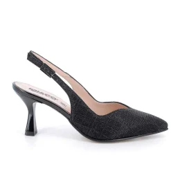 Scarpe Con Tacco|Igi&Co Decollete Con Cinturino Posteriore Da Donna Nero