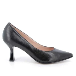Scarpe Con Tacco|Igi&Co Decollete Con Tacco In Pelle Da Donna Nero