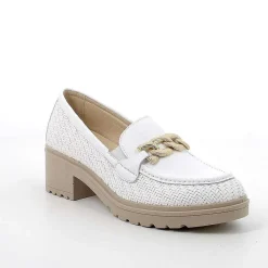 Mocassini E Slip On|Igi&Co Mocassini Con Tacco Da Donna Bianco
