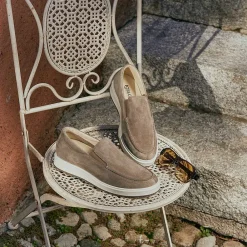 Sneakers|Igi&Co Mocassini In Pelle Da Uomo Peltro