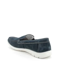 Mocassini E Scarpe Basse|Igi&Co Mocassino In Pelle Da Uomo Blu Chiaro