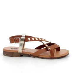 Sandali E Infradito|Igi&Co Sandali Con Infradito In Pelle Da Donna Cuoio