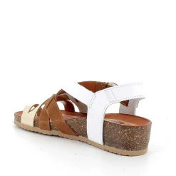 Sandali E Infradito|Igi&Co Sandali Con Infradito In Pelle Da Donna Bianco-Rame