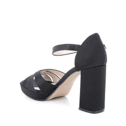 Scarpe Con Tacco|Igi&Co Sandali Con Tacco E Plateau Da Donna Nero