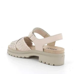 Scarpe Con Tacco|Igi&Co Sandali Con Tacco In Pelle Da Donna Ecru