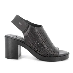 Scarpe Con Tacco|Igi&Co Sandali Con Tacco In Pelle Da Donna Nero