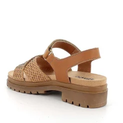 Scarpe Con Tacco|Igi&Co Sandali Con Tacco In Pelle Da Donna Beige Scuro