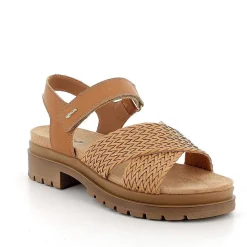 Scarpe Con Tacco|Igi&Co Sandali Con Tacco In Pelle Da Donna Beige Scuro