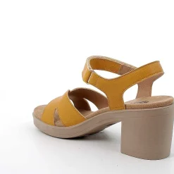 Scarpe Con Tacco|Igi&Co Sandali Con Tacco In Pelle Da Donna Giallo