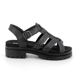 Scarpe Con Tacco|Igi&Co Sandali Con Tacco In Pelle Da Donna Nero