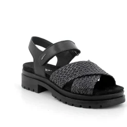 Scarpe Con Tacco|Igi&Co Sandali Con Tacco In Pelle Da Donna Nero