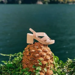 Scarpe Con Tacco|Igi&Co Sandali Con Tacco In Pelle Da Donna Corda-Panna