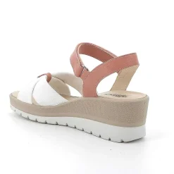 Zeppe|Igi&Co Sandali Con Zeppa Da Donna Cipria-Bianco