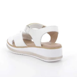 Zeppe|Igi&Co Sandali Con Zeppa Da Donna Bianco