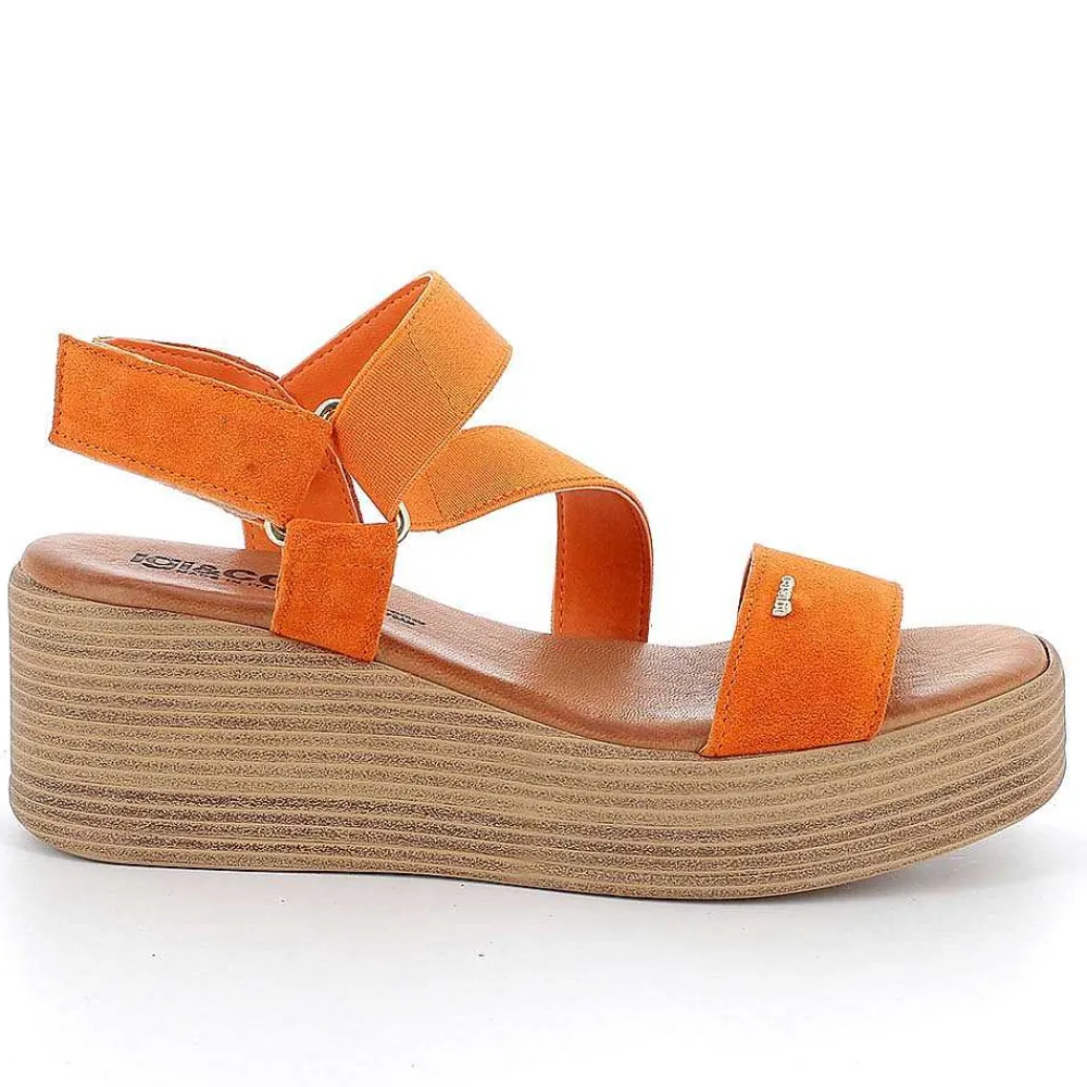 Zeppe|Igi&Co Sandali Con Zeppa In Pelle Da Donna Curry