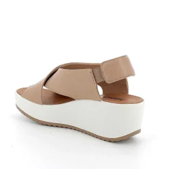 Zeppe|Igi&Co Sandali Con Zeppa In Pelle Da Donna Corda