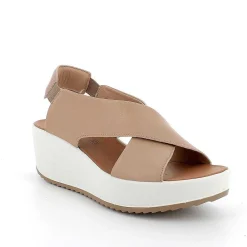 Zeppe|Igi&Co Sandali Con Zeppa In Pelle Da Donna Corda