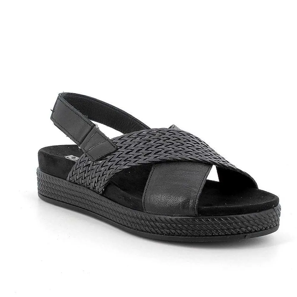 Sandali E Infradito|Igi&Co Sandali In Pelle Da Donna Nero