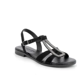 Sandali E Infradito|Igi&Co Sandali In Pelle Da Donna Nero