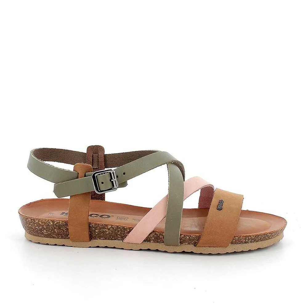 Sandali E Infradito|Igi&Co Sandali In Pelle Da Donna Fango-Brandy