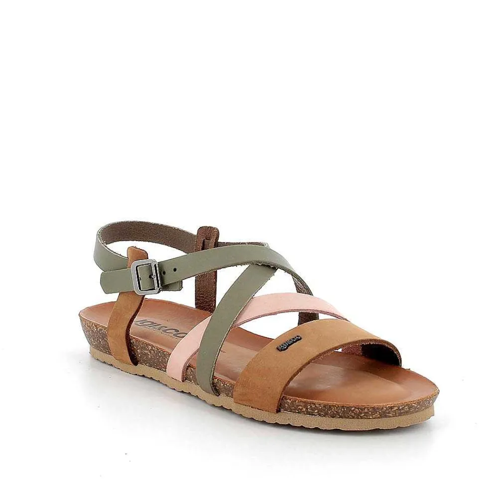 Sandali E Infradito|Igi&Co Sandali In Pelle Da Donna Fango-Brandy