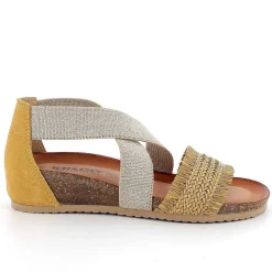 Sandali E Infradito|Igi&Co Sandali In Pelle Da Donna Ocra