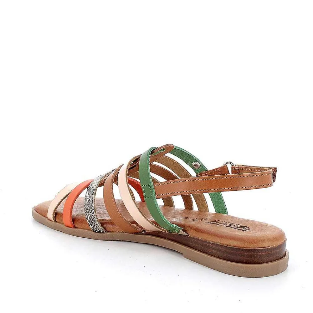 Sandali E Infradito|Igi&Co Sandali In Pelle Da Donna Cuoio-Verde
