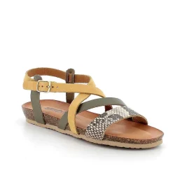 Sandali E Infradito|Igi&Co Sandali In Pelle Da Donna Giallo-Roccia