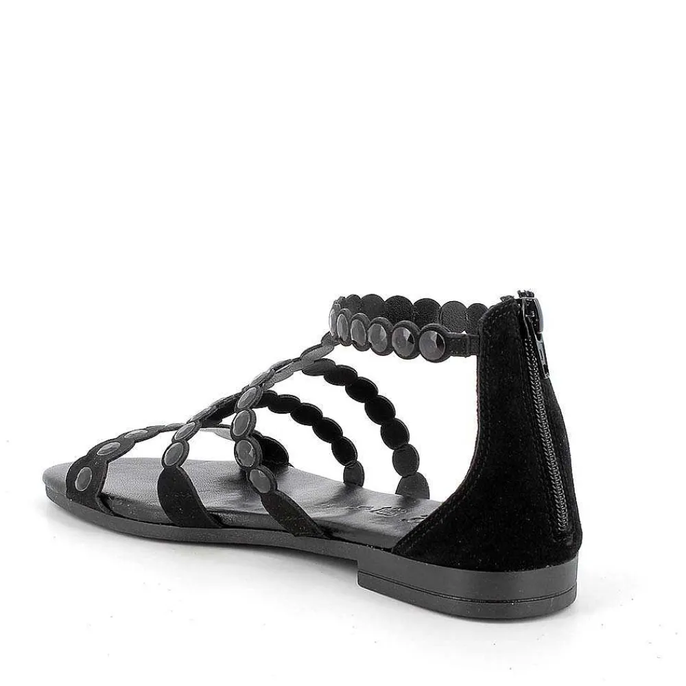 Sandali E Infradito|Igi&Co Sandali In Pelle Da Donna Nero