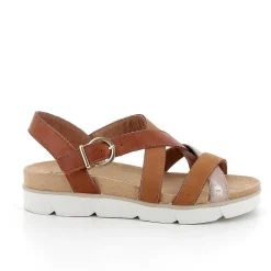 Sandali E Infradito|Igi&Co Sandali In Pelle Da Donna Cognac-Cuoio