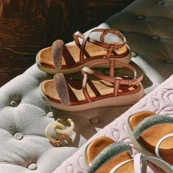 Sandali E Infradito|Igi&Co Sandali In Pelle Da Donna Ecru