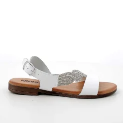 Sandali E Infradito|Igi&Co Sandali In Pelle Da Donna Bianco