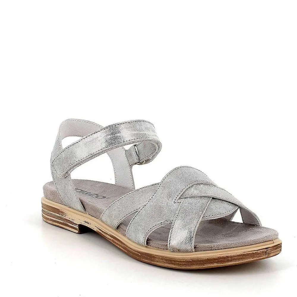 Sandali E Infradito|Igi&Co Sandali In Pelle Da Donna Argento