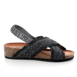 Sandali E Infradito|Igi&Co Sandali In Pelle Da Donna Grigio Scuro