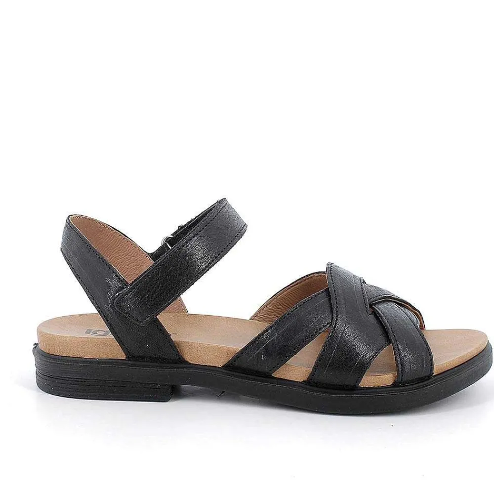 Sandali E Infradito|Igi&Co Sandali In Pelle Da Donna Nero
