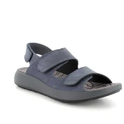 Scarpe Ecosostenibili|Igi&Co Sandali In Pelle Da Uomo Blu