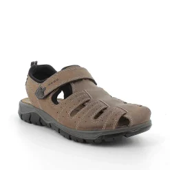 Sandali|Igi&Co Sandali In Pelle Da Uomo Fango Chiaro