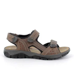 Sandali|Igi&Co Sandali In Pelle Da Uomo Fango Chiaro