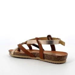 Sandali E Infradito|Igi&Co Sandalo Con Infradito In Pelle Da Donna Cipria-Marrone