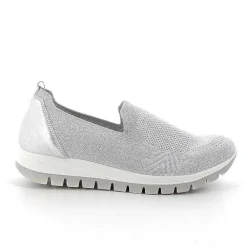 Mocassini E Slip On|Igi&Co Slip On Calzino Da Donna Bianco-Argento