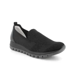 Mocassini E Slip On|Igi&Co Slip On Calzino Da Donna Nero