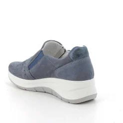 Mocassini E Slip On|Igi&Co Slip On Con Zeppa In Pelle Da Donna Avio