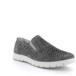 Mocassini E Scarpe Basse|Igi&Co Slip On In Pelle Da Uomo Grigio