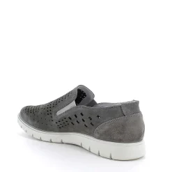 Mocassini E Scarpe Basse|Igi&Co Slip On In Pelle Da Uomo Grigio