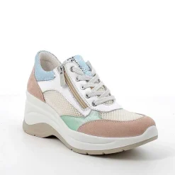 Zeppe|Igi&Co Sneakers Con Zeppa Da Donna Skin-Bianco