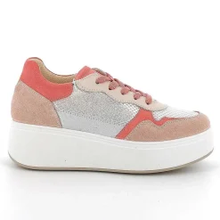 Zeppe|Igi&Co Sneakers Con Zeppa Da Donna Skin