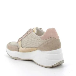Zeppe|Igi&Co Sneakers Con Zeppa Da Donna Avorio-Skin