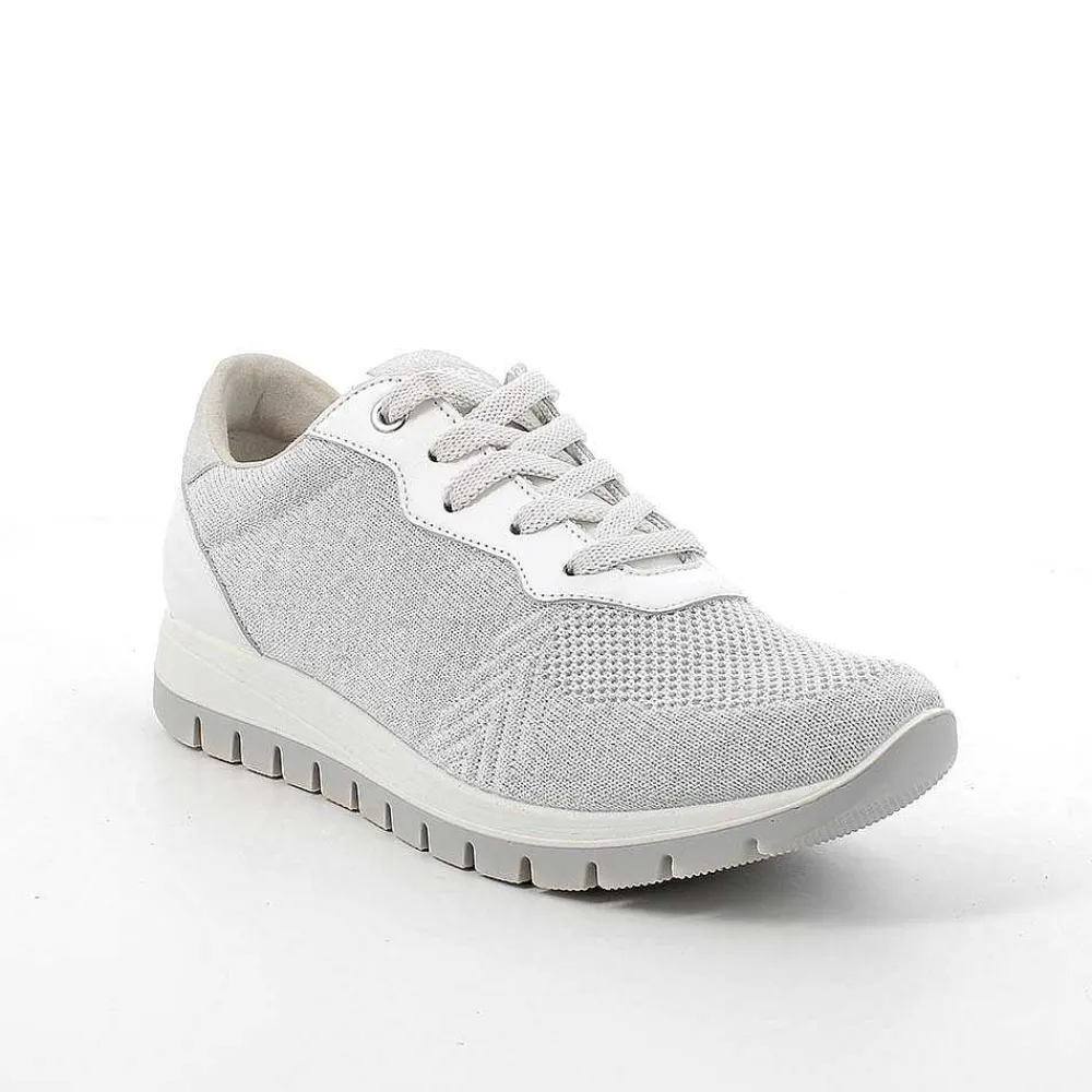 Sneakers|Igi&Co Sneakers Da Donna Bianco-Argento
